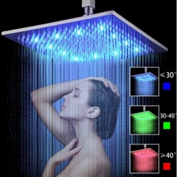 Тропический душ с подсветкой 40 см