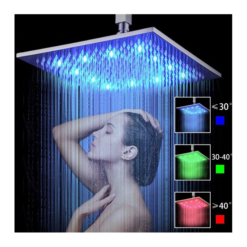 Тропический душ с подсветкой 40 см